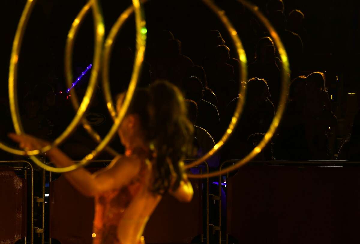 The Do Portugal Circus at Parkdale Mall is in its final week. Showtimes are 7:30 daily through Friday, Saturday at 5 and 8 p.m. and Sunday at 2, 5 and 8 p.m. Photo made Sunday, April 18, 2021 Kim Brent/The Enterprise