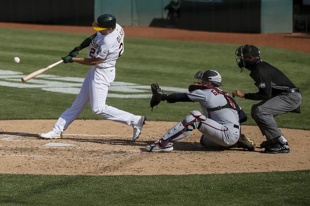 An inside look at Matt Olson's hitting mechanics — the art, the adjustment  and all those home runs - The Athletic