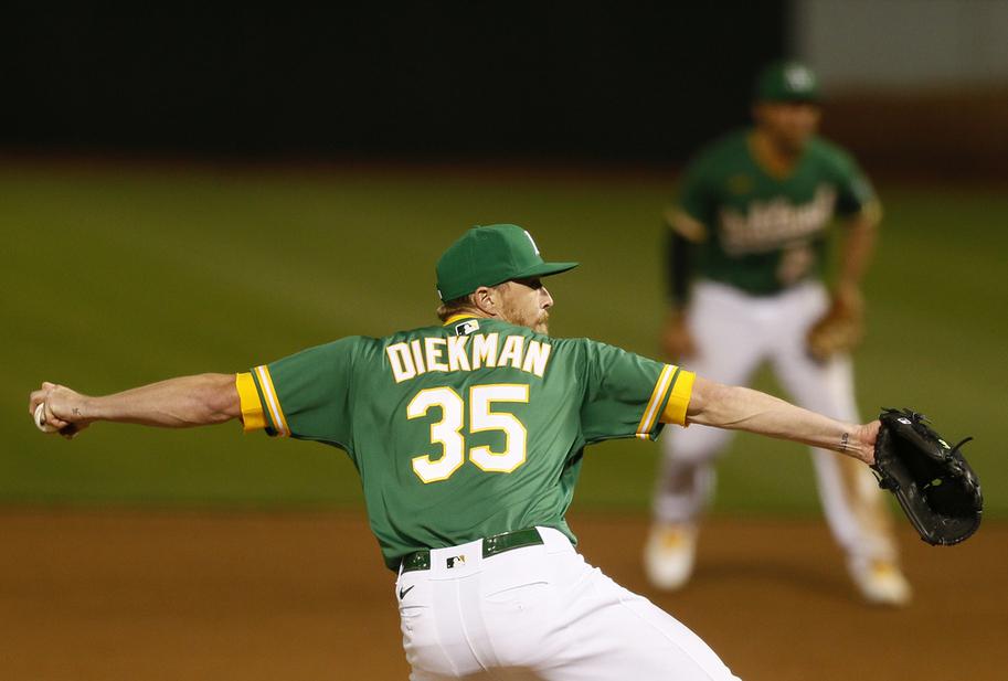 Newley acquired relief pitcher Jake Diekman heads to the mound in his  Chicago White Sox debut during the sixth inning of a baseball game against  the Kansas City Royals Tuesday, Aug. 2