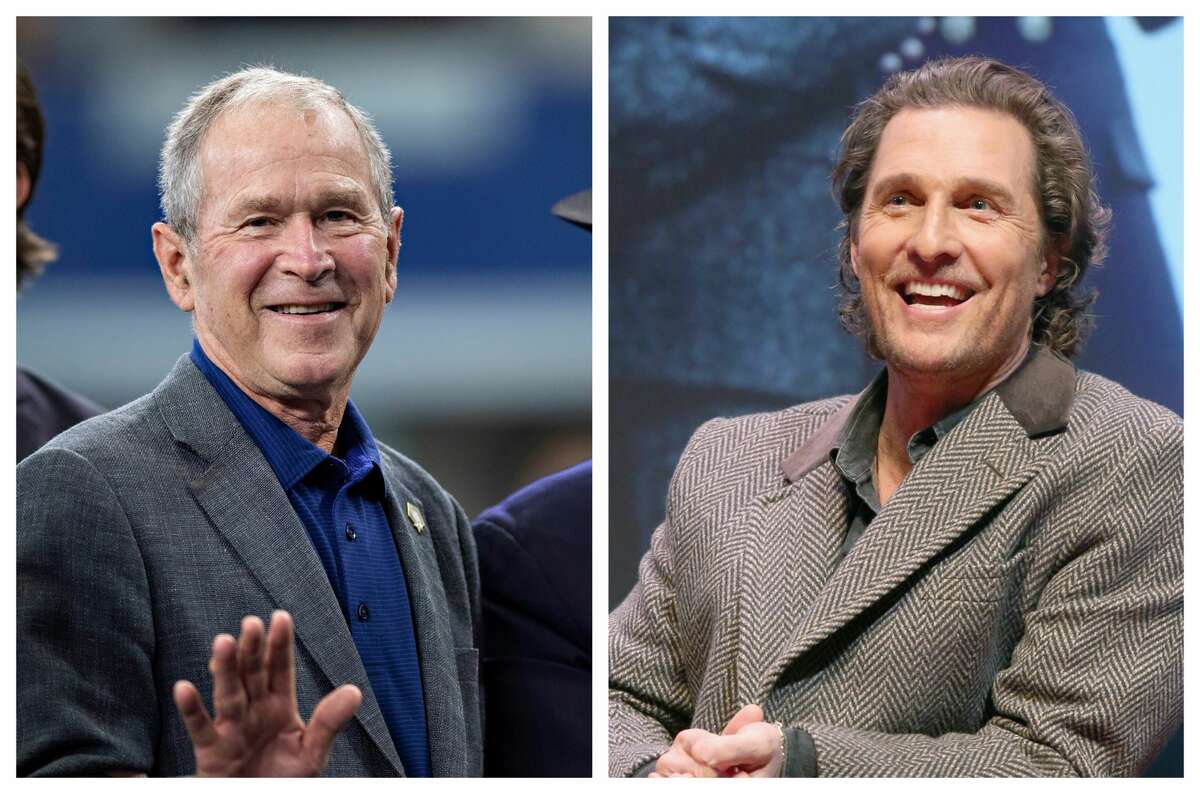 Former President George W. Bush had some advice for Matthew McConaughey.