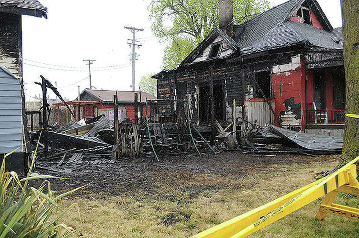 Damage from an April 14 fire has been estimated at $250,000. The fire destroyed a building on East College Avenue and damaged Muggsy’s Fine Dining restaurant.