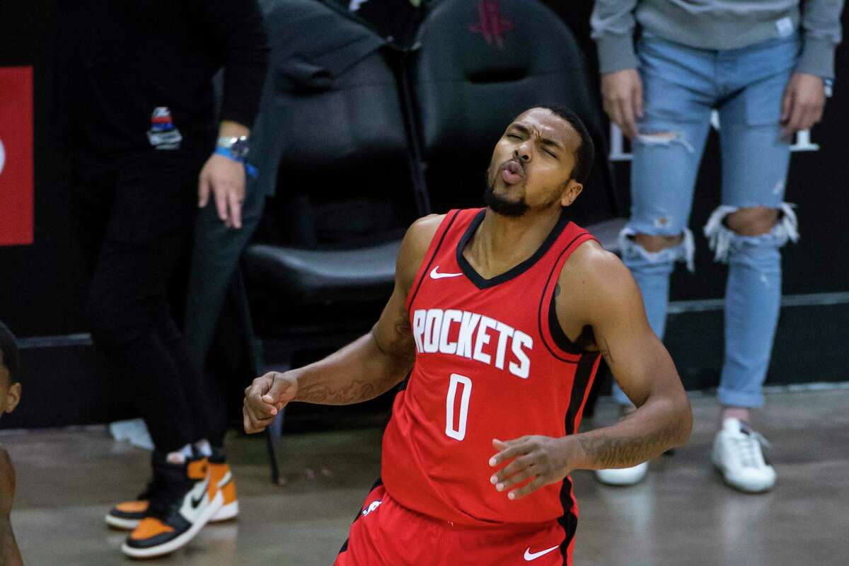 The Rockets' Sterling Brown has been out since April 10 with a sore knee.
