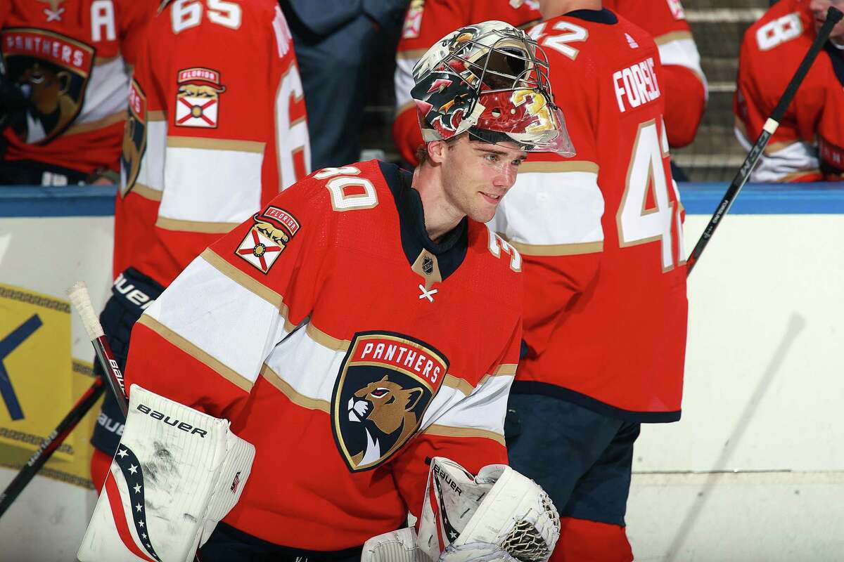 Darien S Spencer Knight Spectacular In Nhl Debut For Florida Panthers