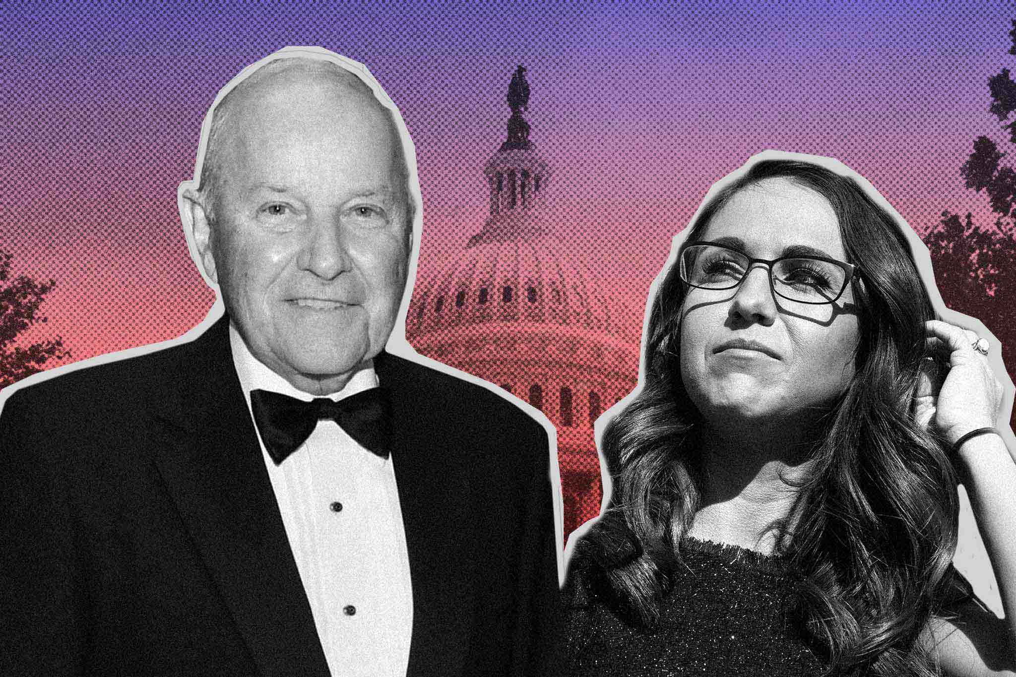 Via joint fundraising committee, Giants owner Charles B. Johnson gave to Lauren Boebert. Again.