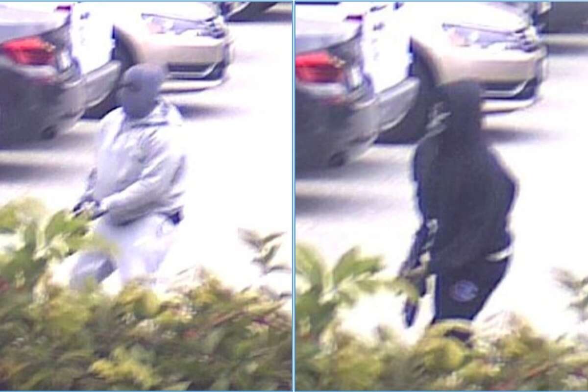 UCSF police shared images of suspects and vehicles that police said were involved in a shooting incident that occurred at the UCSF Mission Center Building parking lot on April 21. 
