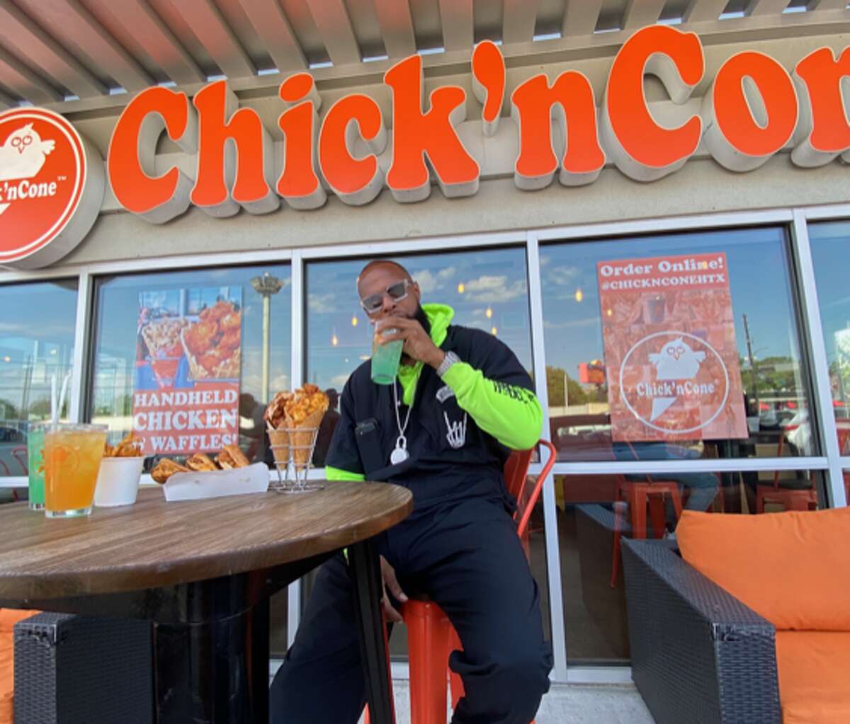 Slim Thug partnered with Houston restaurant Chick'nCone for the new 'Still Tippin' meal. 