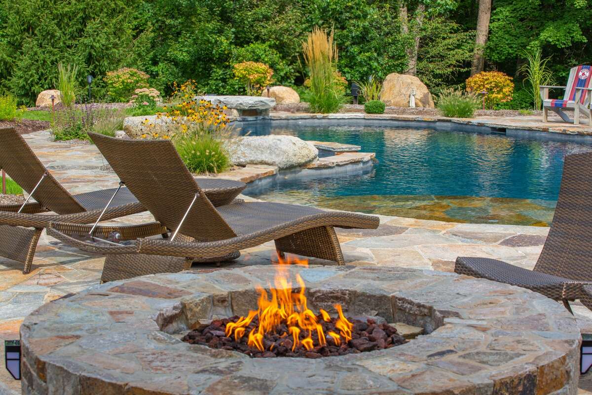 Fire pits have been a backyard trend in Connecticut during the pandemic.