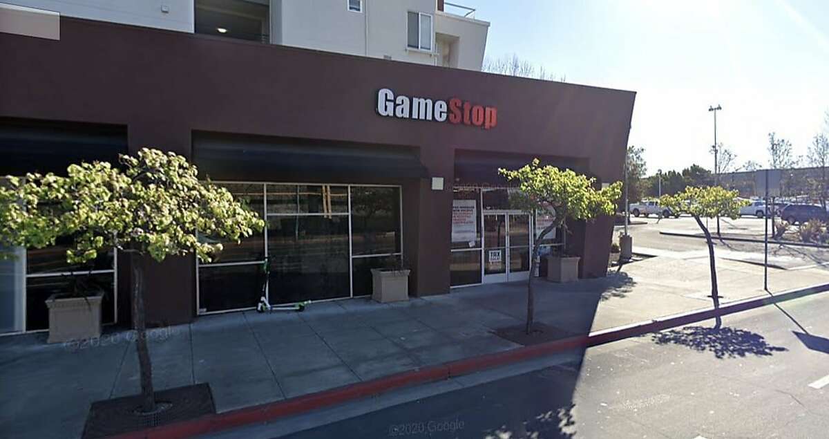 A GameStop store in Emeryville at at 3980 Hollis Street was the target of a band of thieves Thursday night.