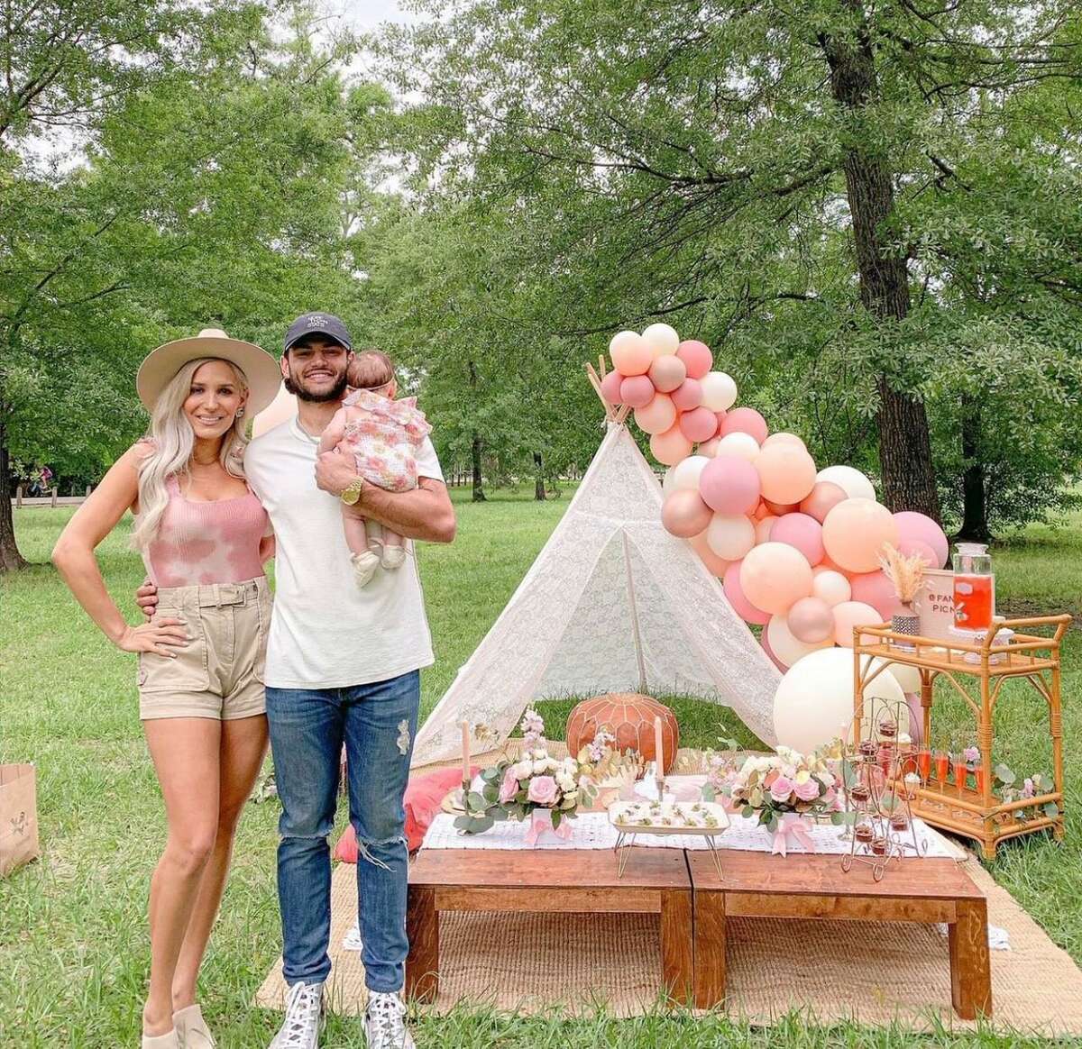 Kara and Lance McCullers are clients of Fancy Picnics, the business that Brenda Vilchis launched on Instagram at age 22 while a sophomore studying hospitality management at the University of Houston.