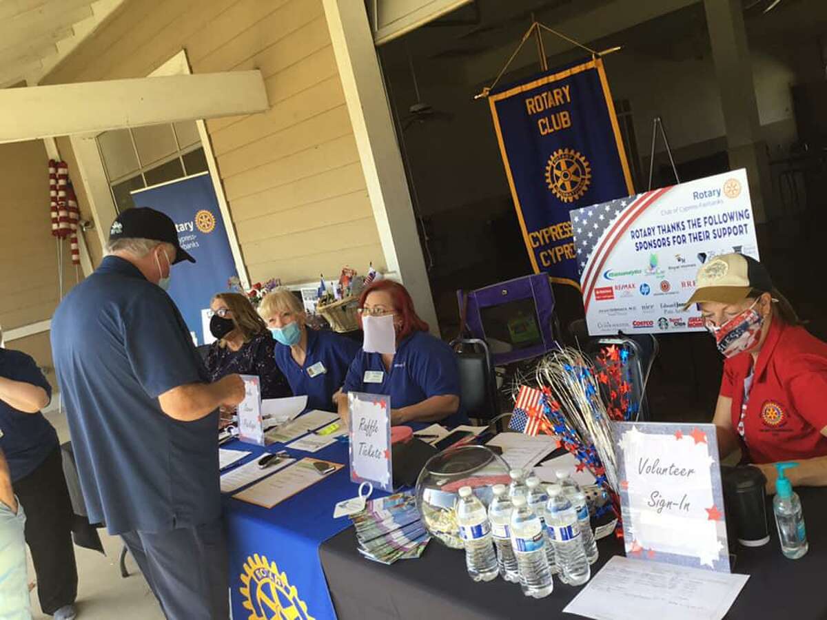 Cy-Fair Rotary Club helps other nonprofits in the Harris County area like Cypress Assistance Ministries, Living Legacy Center and Shield Bearer