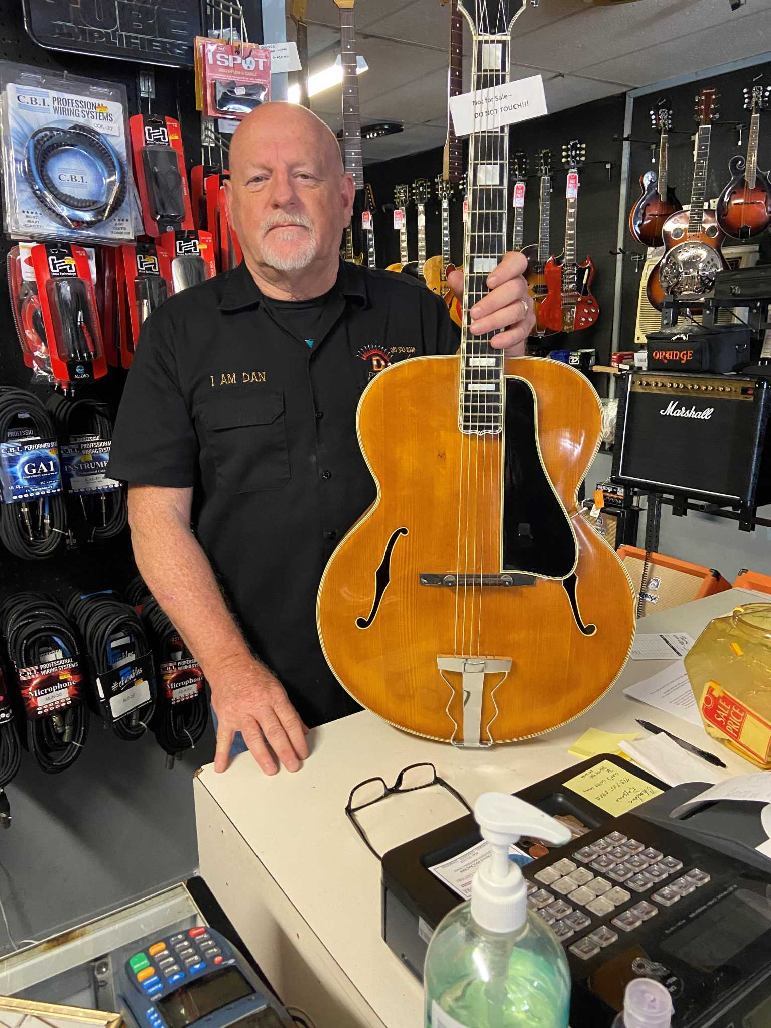 Vintage guitars take on new life at Dan’s Guitars