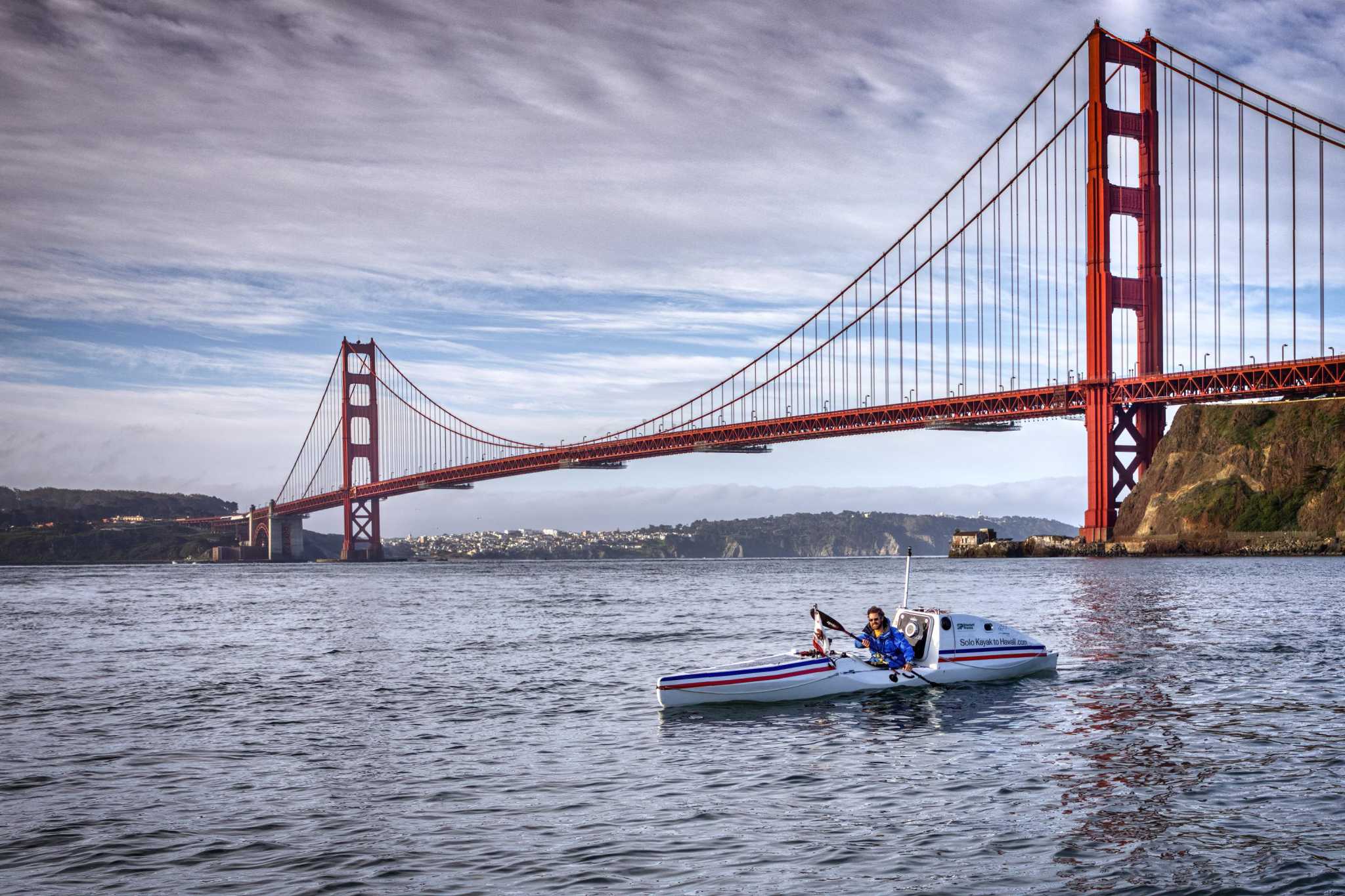 A year after being rescued, Marin kayaker launches second daredevil attempt to paddle to Hawaii - Vimarsana News