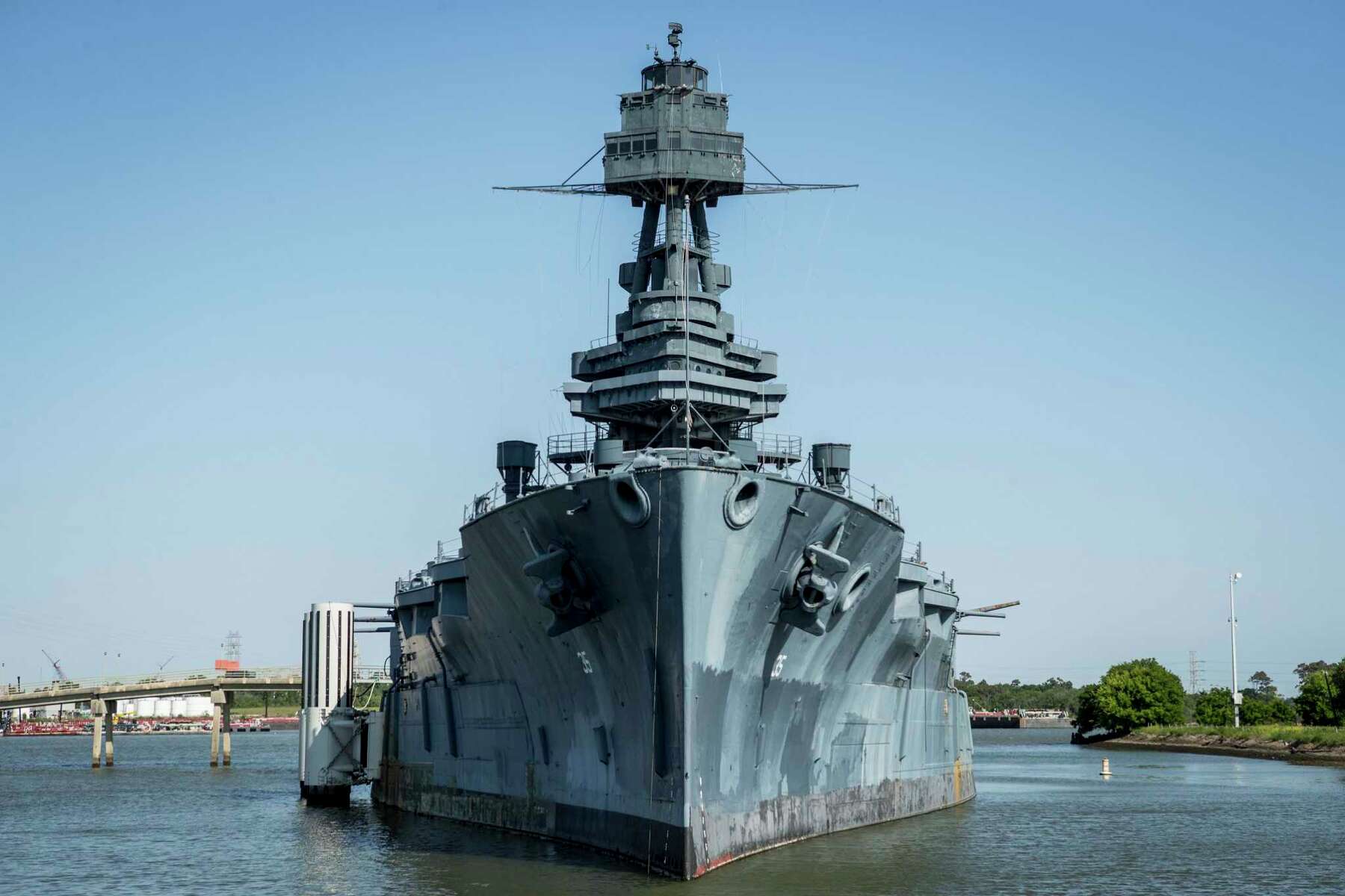 Steady as she goes: Volunteers help restore Battleship Texas before dry  dock repairs later this year