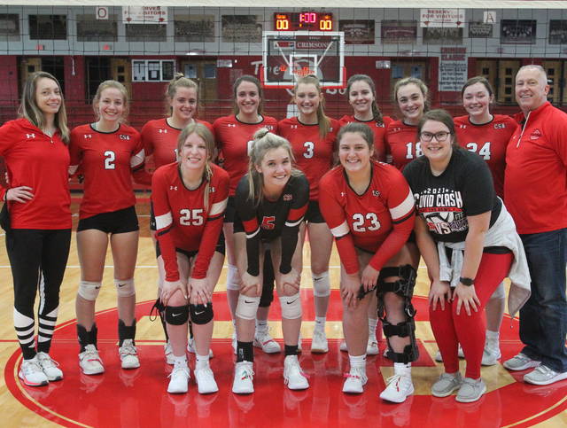 Madie Tomhave gets one last serve; Crimsons win finale - Vimarsana News