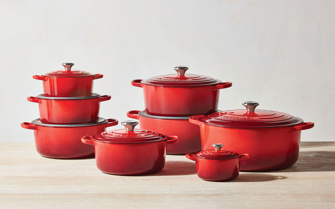The guide Le Creuset