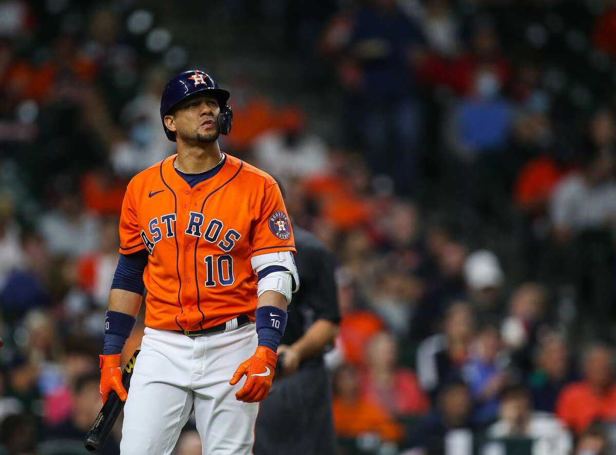 Astros first baseman Yuli Gurriel remains out for Angels opener