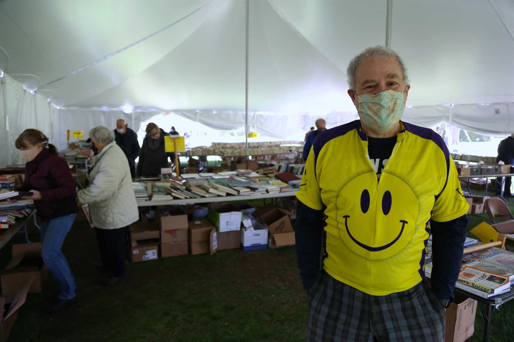 Pequot Library's book sale returns to Fairfield after COVID with