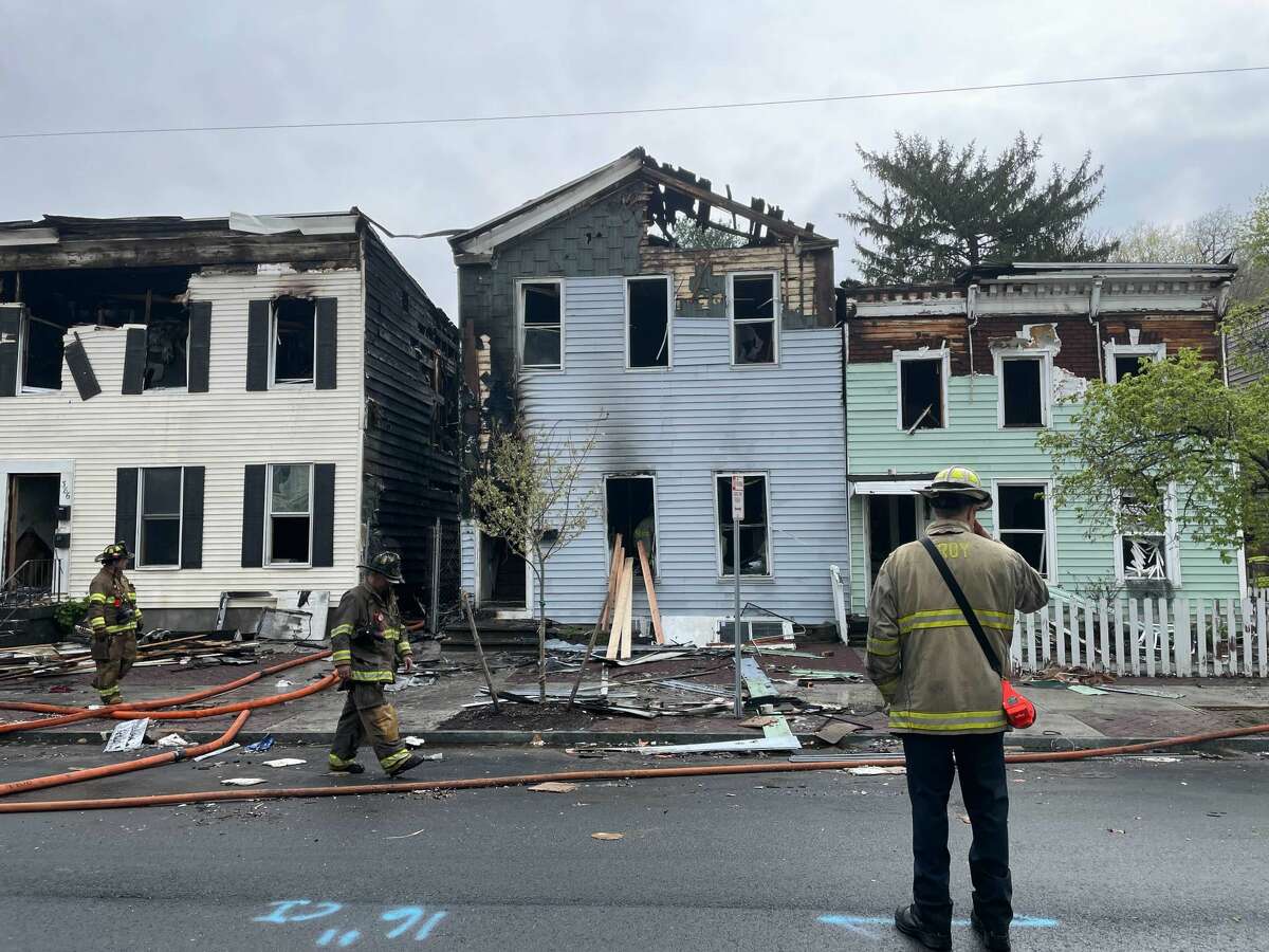 Child dies in Troy fire, 20 people displaced
