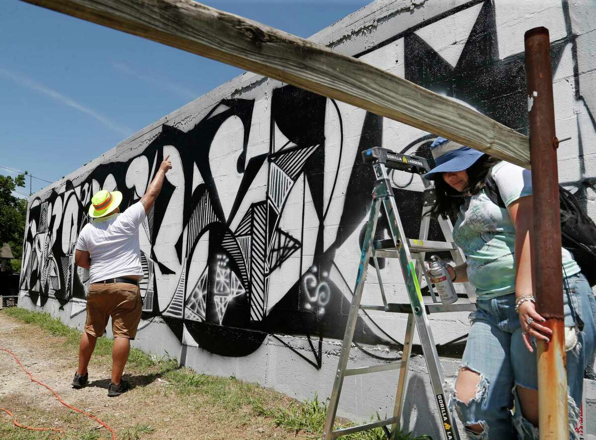 ‘Elevated street art’ — San Antonio’s West Side blossoms with colorful