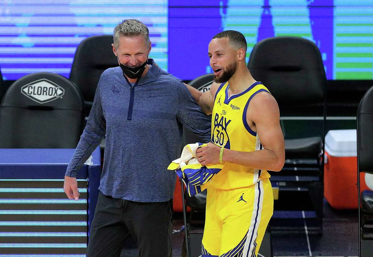 Head coach Steve Kerr wanted Stephen Curry and the rest of the Warriors to hear new voices.