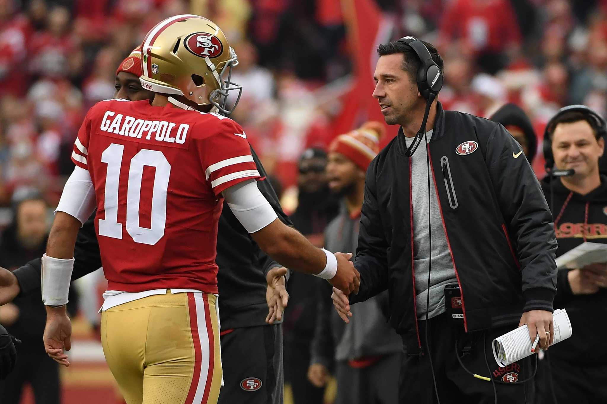 Transcripts: What Kyle Shanahan, Jimmy Garoppolo, Trey Lance