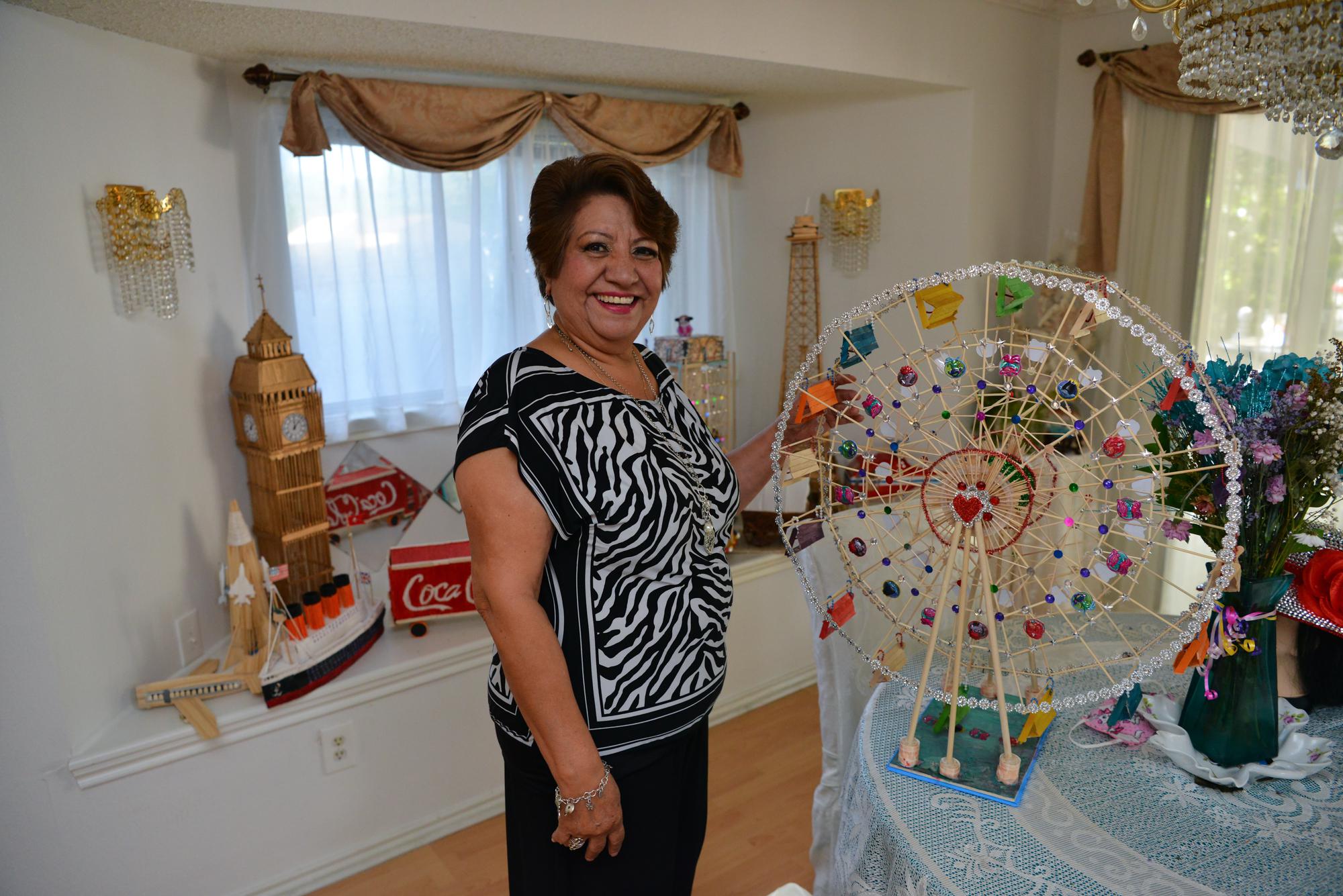 Amazing Popsicle stick toys made by San Antonio grandmother, from Titanic, Big Ben to carousel, doll house - Vimarsana News