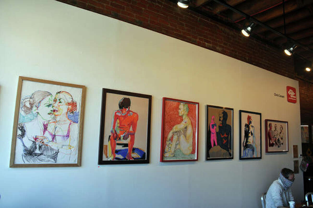 Get to know Conant and his art at Sacred Grounds Cafe