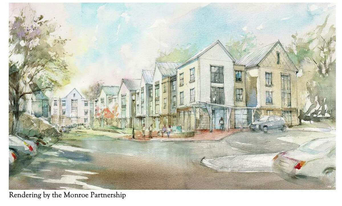 A rendering of the proposed multifamily housing at 3 Parklands Drive.