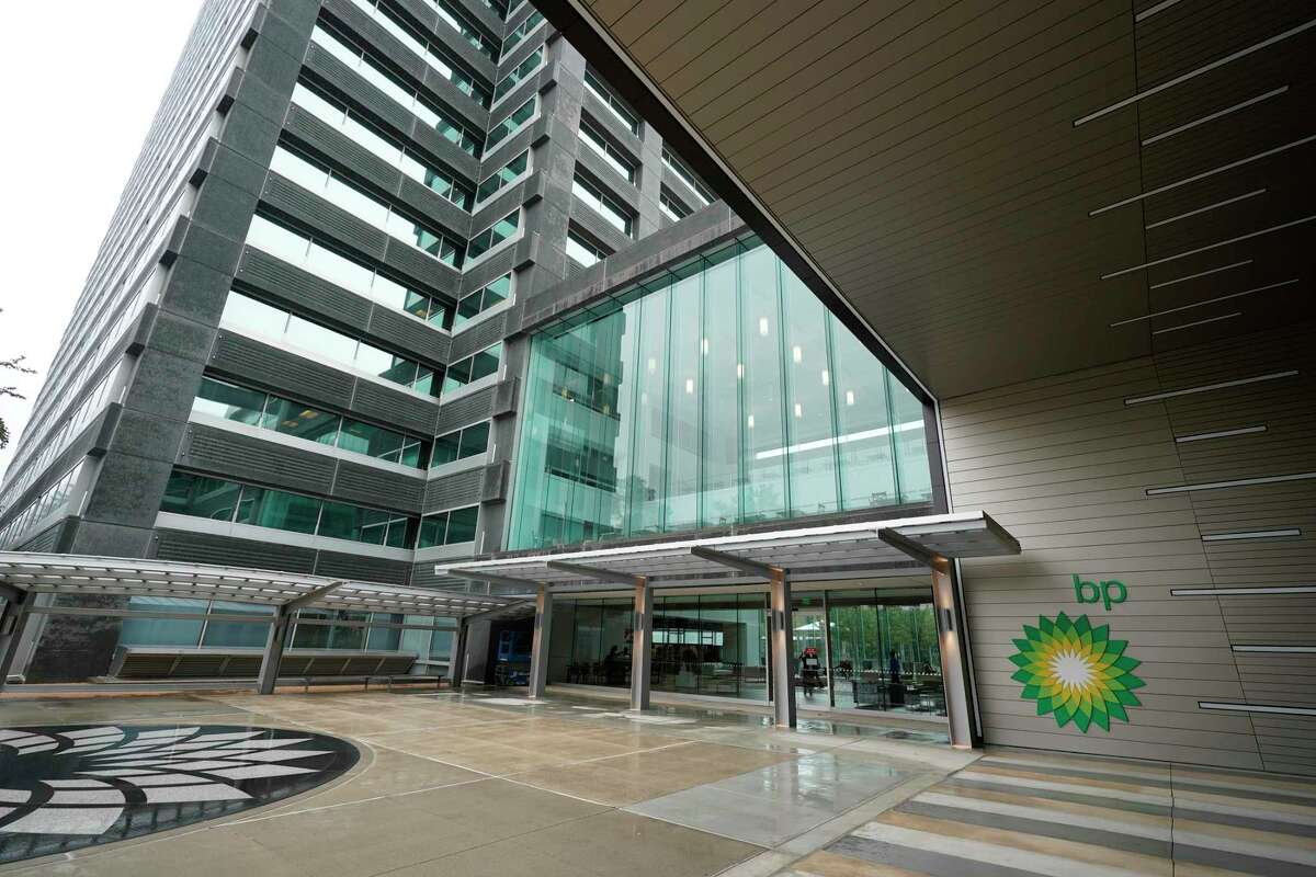 BP's Westlake One headquarters in Houston. BP is partnering with Cemex to reduce carbon emissions from the cement industry, one of the hardest sectors to decarbonize globally. 
