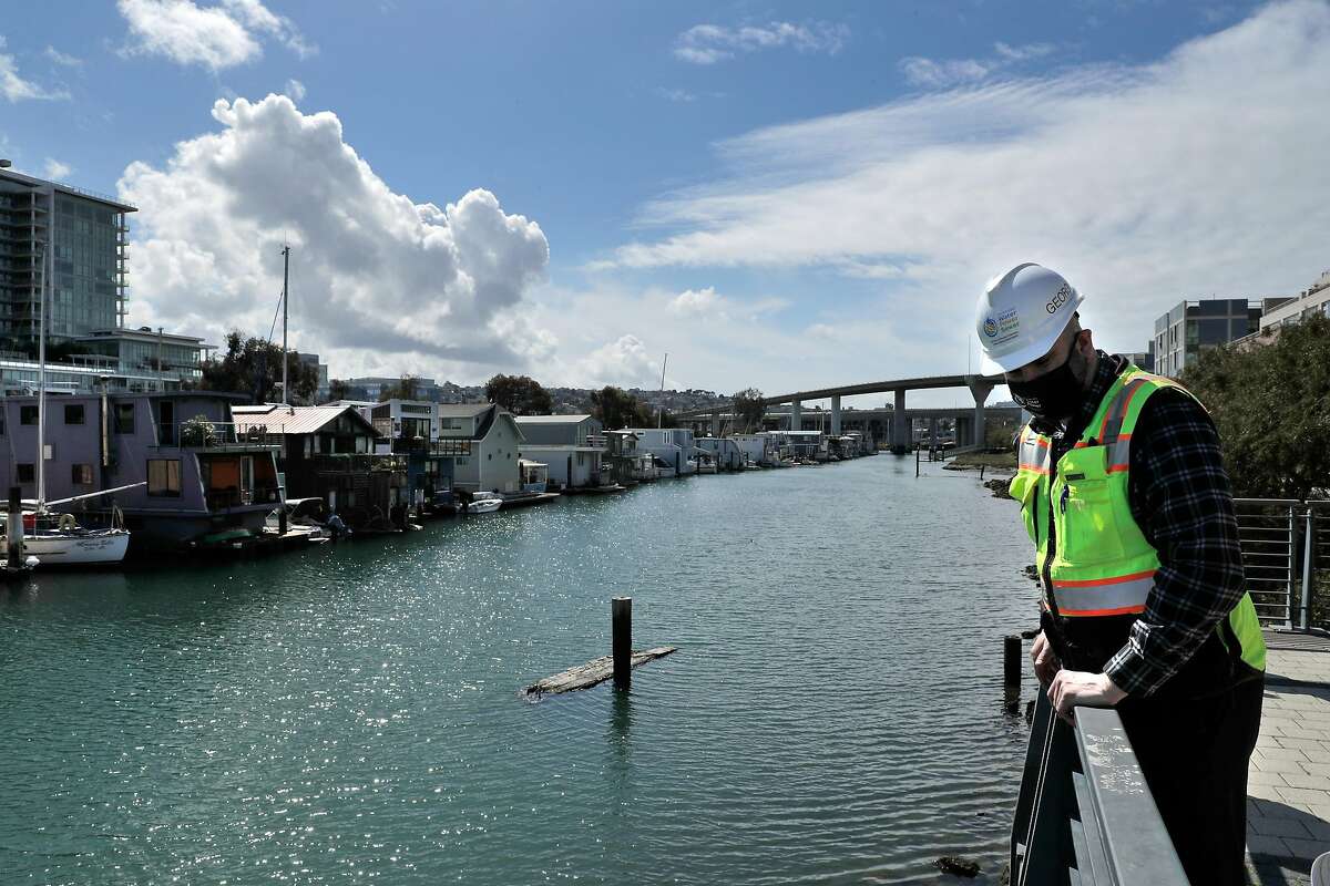 San Francisco’s Mission Creek is one of several places in the region facing the consequences of rising sea levels.