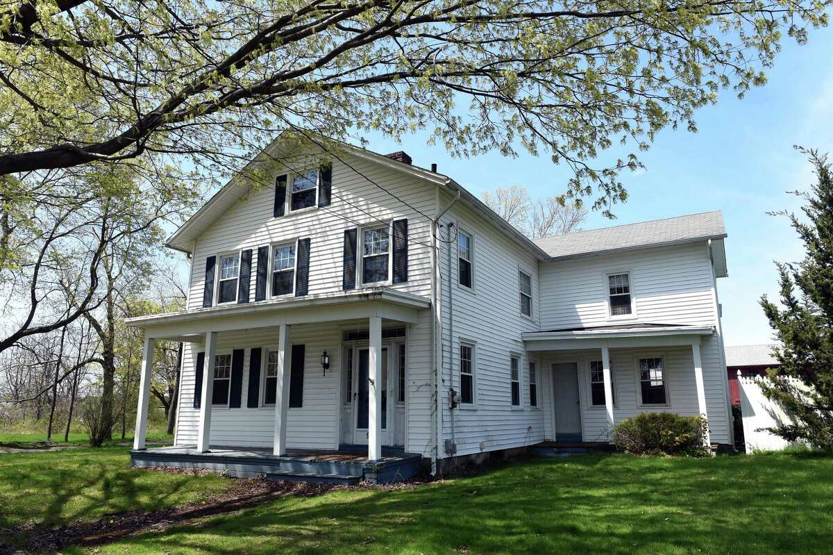 The Beard Farmhouse on Washington Street in Milford photographed on April 27, 2021.