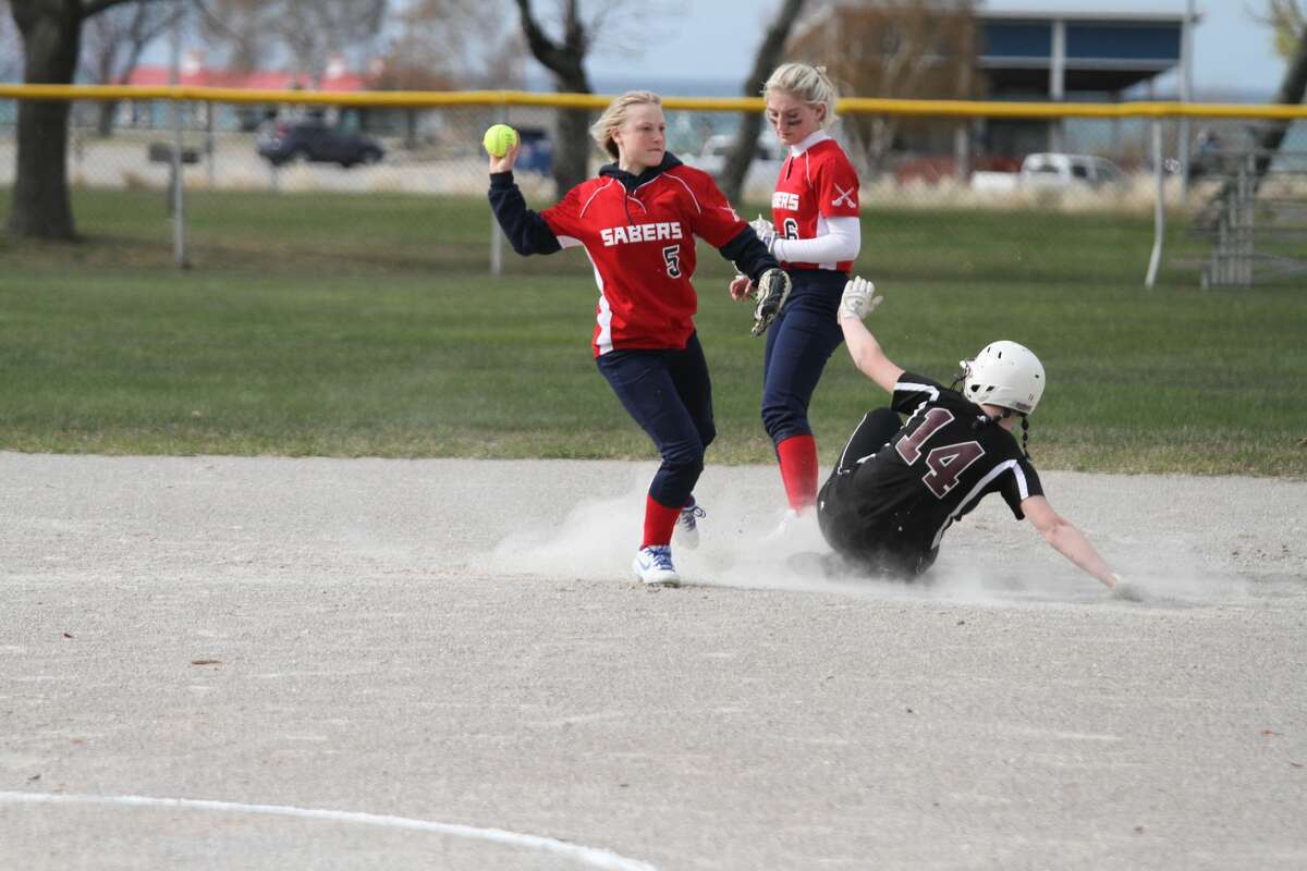 The Manistee Catholic Central softball team was swept by Marion on Monday at Rietz Park. (File photo)