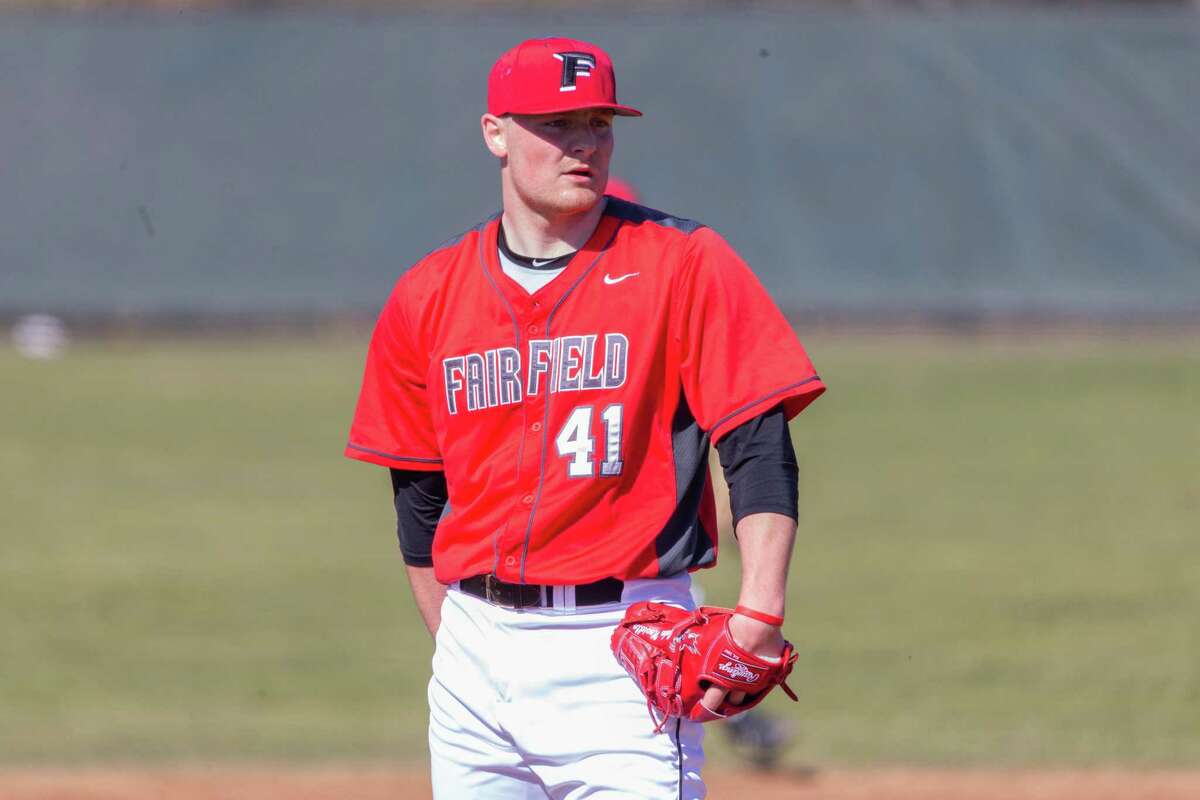 Fairfield pitcher Jake Noviello. The right-handed junior is tied for the 14th best in the country with a 1.64 ERA.