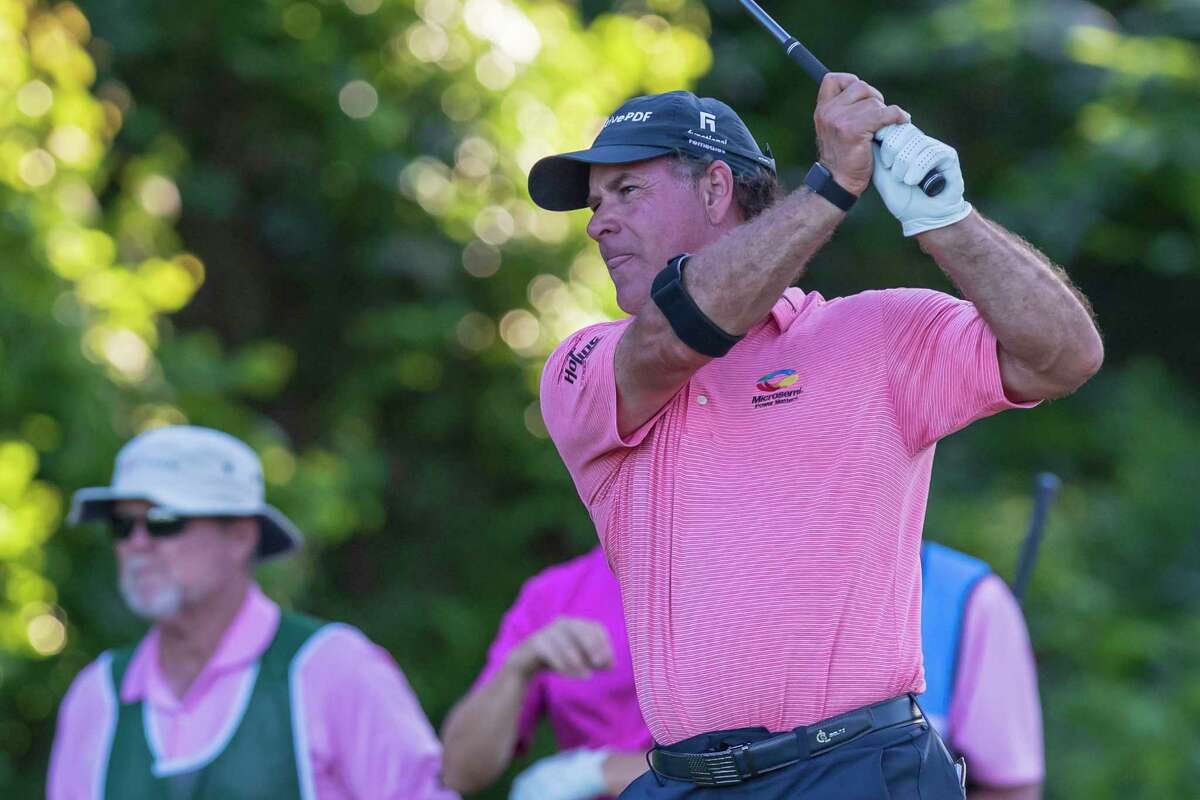 Scott McCarron is back to defend his championship in the Insperity Invitational.