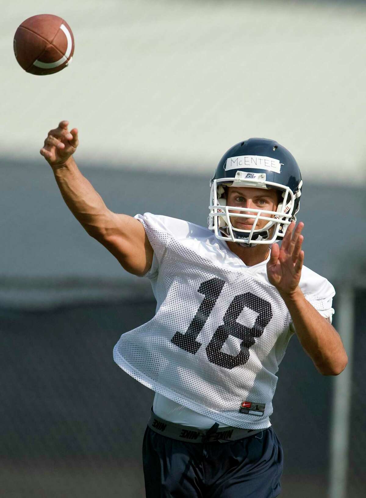 Former UConn QB David Pindell makes history in Fan Controlled