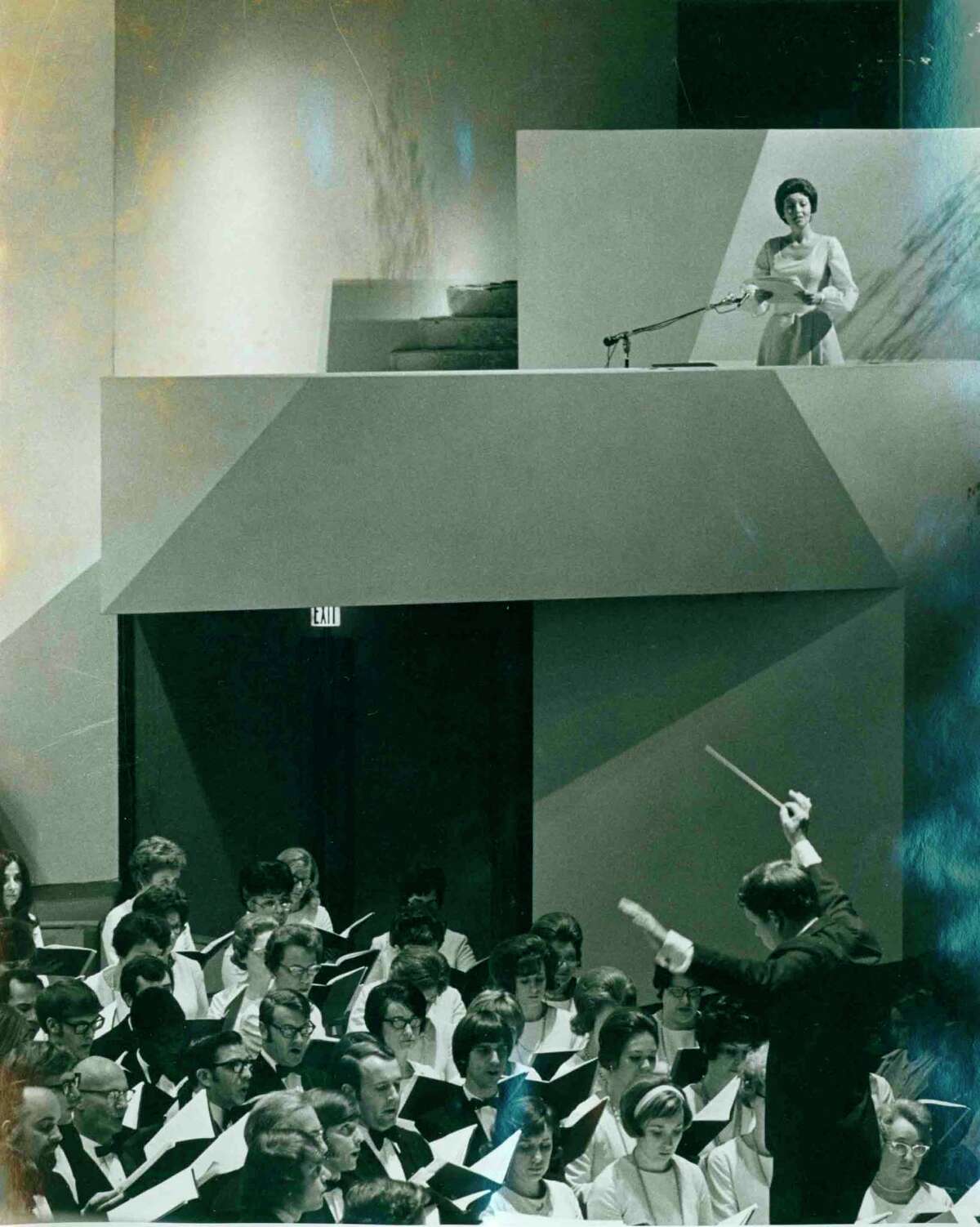 This was part of the live performance in the auditorium at Midland Center for the Arts on May 1, 1971. (Photo Provided)