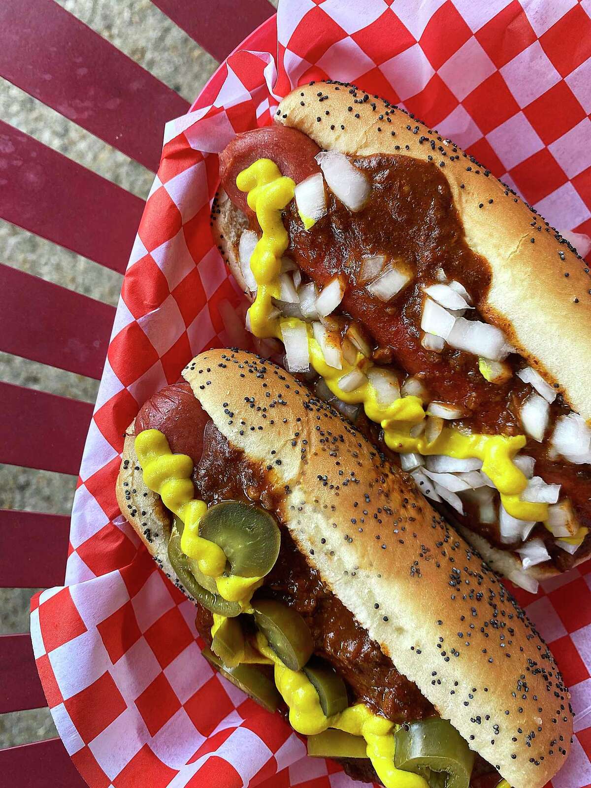 5 Places For Great Hot Dogs In San Antonio: Rockerdogz, Bandit Bbq, The 