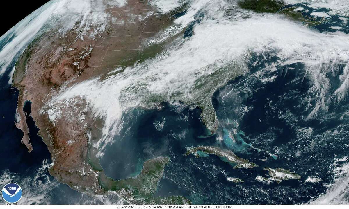 Satellite image, April 29, 2021