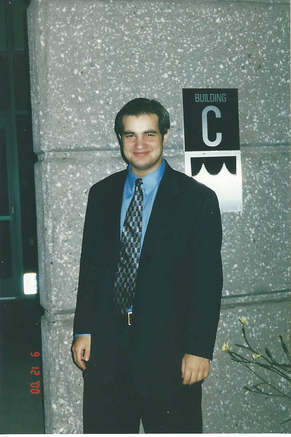 Daniel Kaminsky at a computer convention in 2000.
