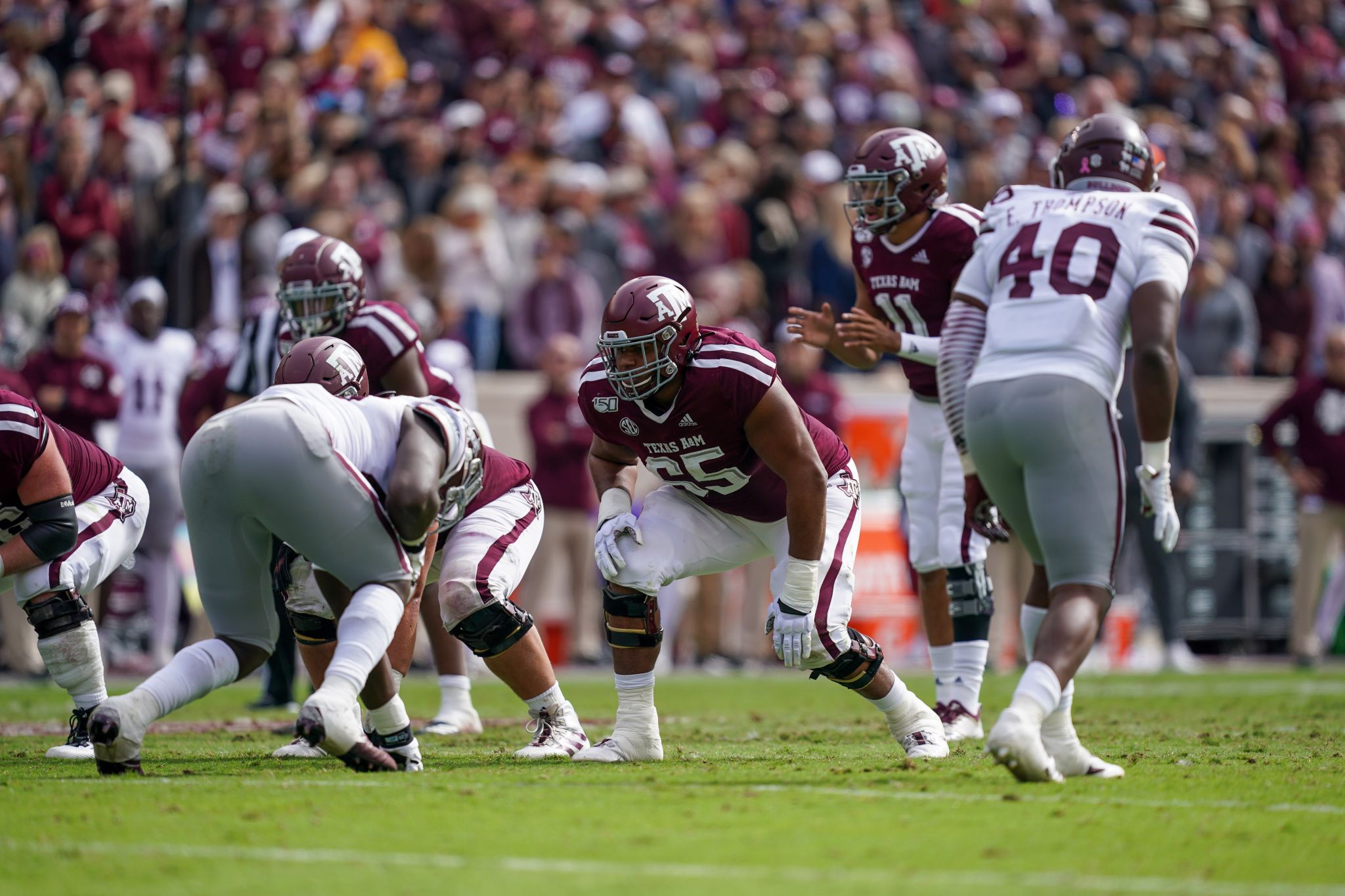 Steelers Select Texas A&M T Dan Moore Jr. In The Fourth Round Of
