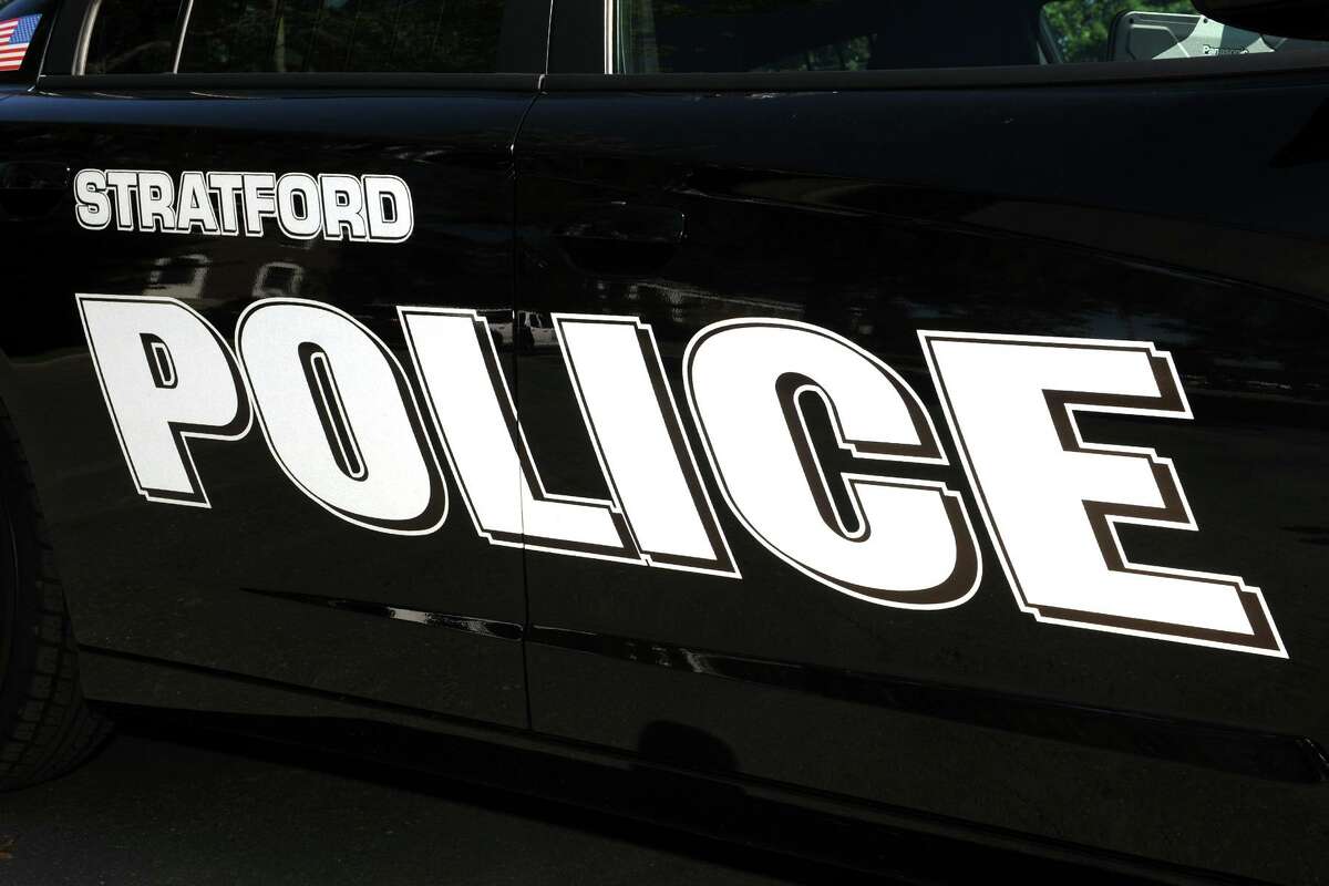 A file photo of a Stratford, Conn., police vehicle.