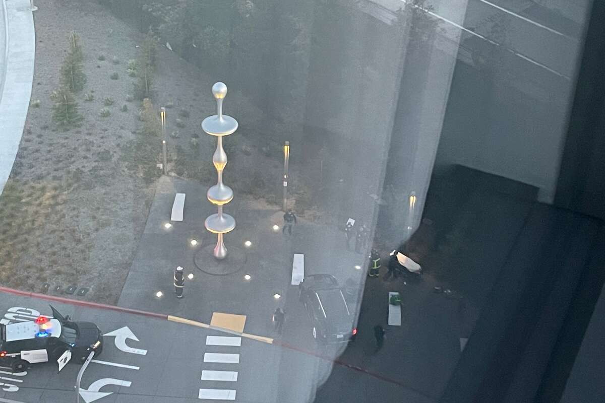 A guest at the Grand Hyatt at the San Francisco International Airport witnessed a shooting outside the hotel on May 3, 2021.
