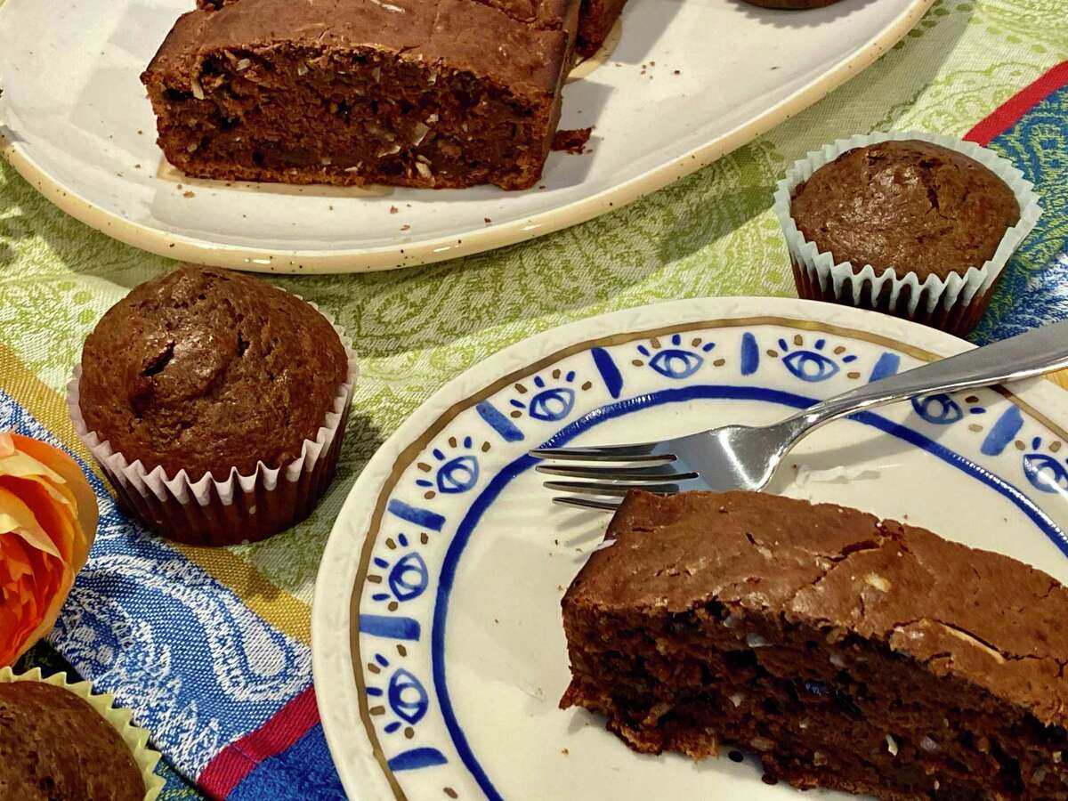 Sneak something healthy into your dessert with chocolate coconut zucchini bread.