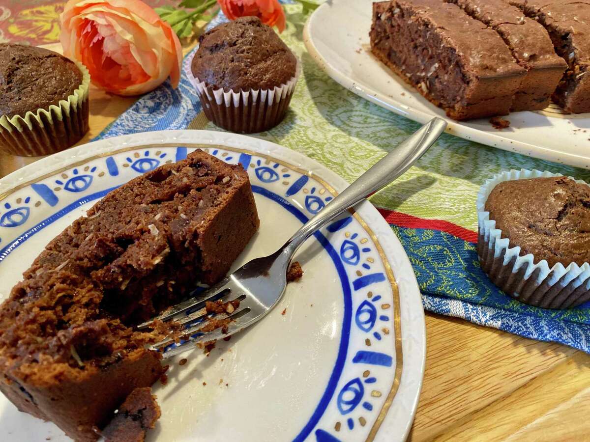 Sneak something healthy into your dessert with chocolate coconut zucchini bread.