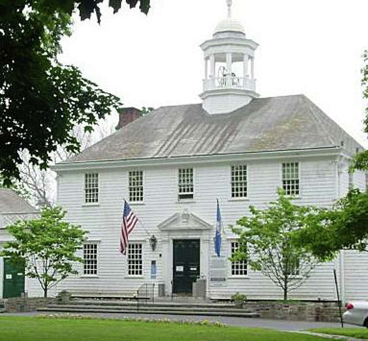Old Town Hall in Fairfield, Conn.