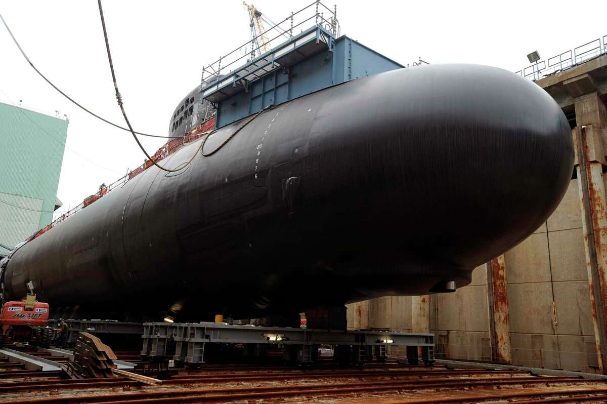 Groton-bound Columbia-class submarine constuction moves foward after ...