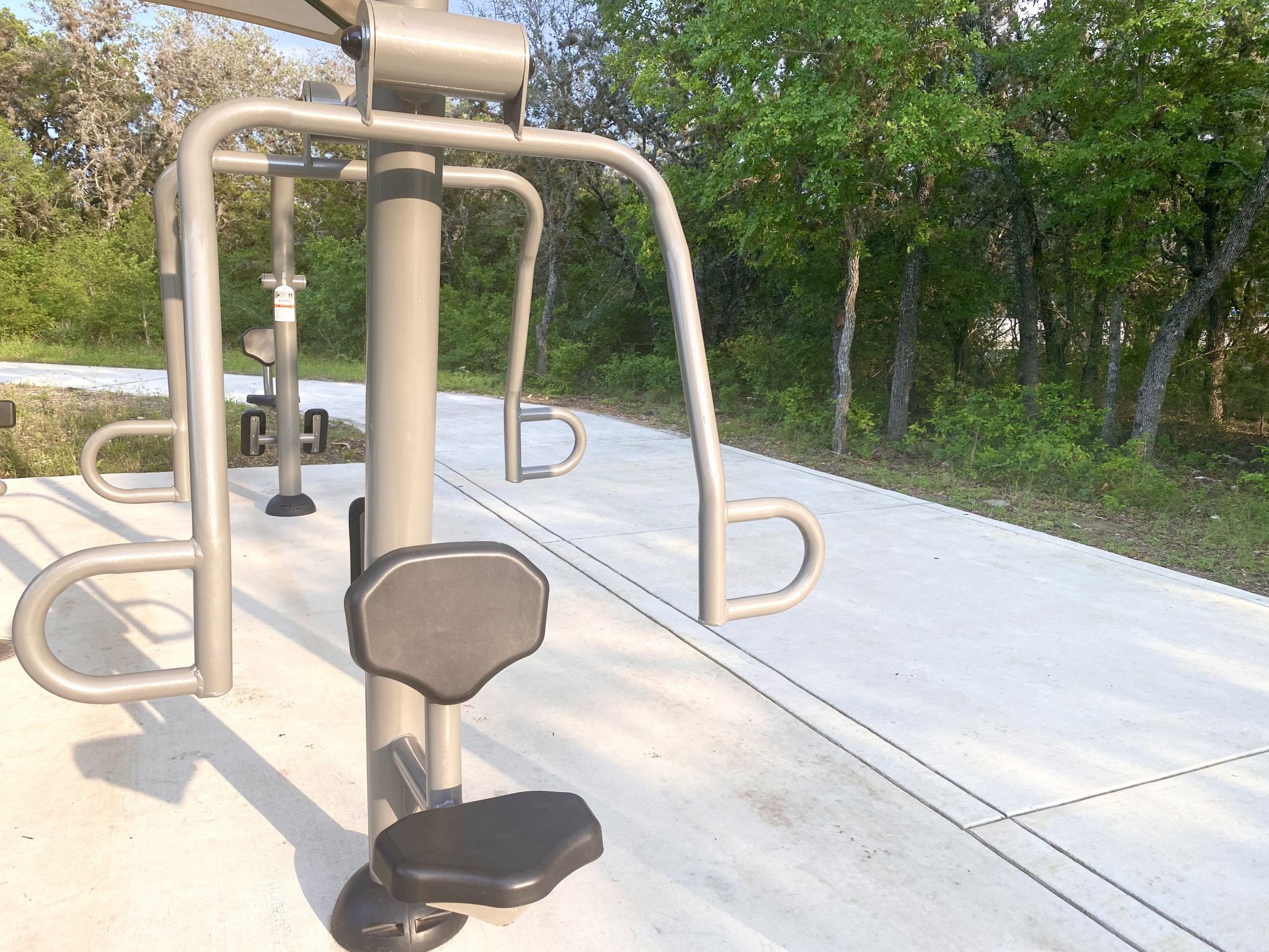 Free outdoor exercise equipment abounds in Cleveland: Stretching