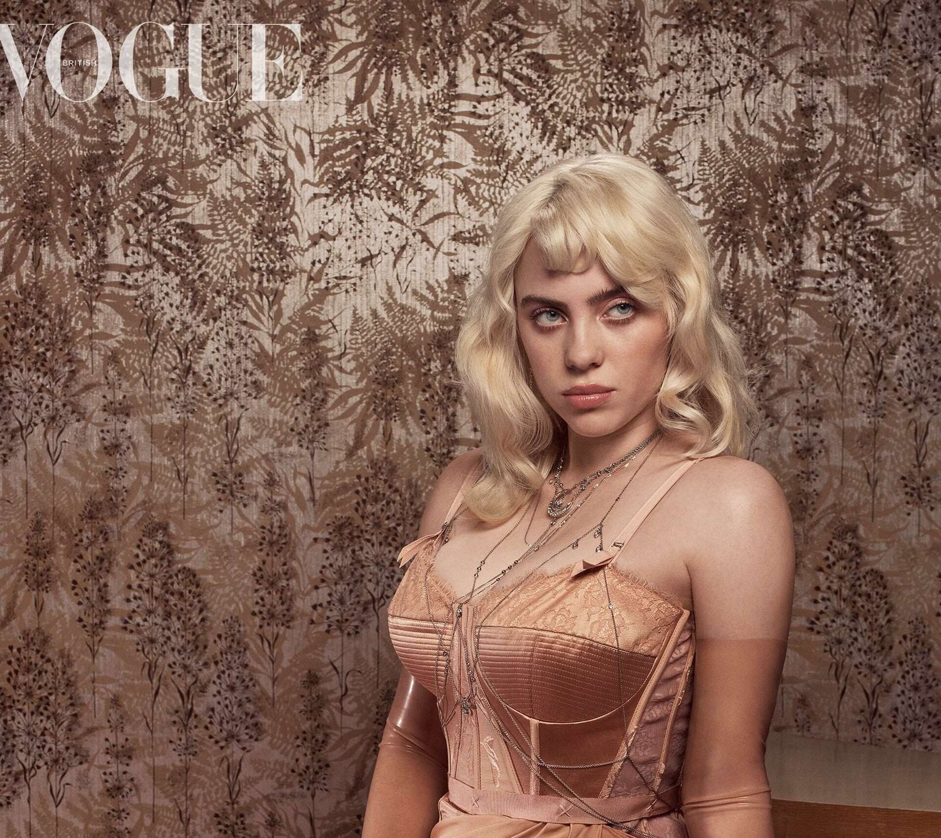 Billie Eilish transforms into Hollywood blonde bombshell for British Vogue