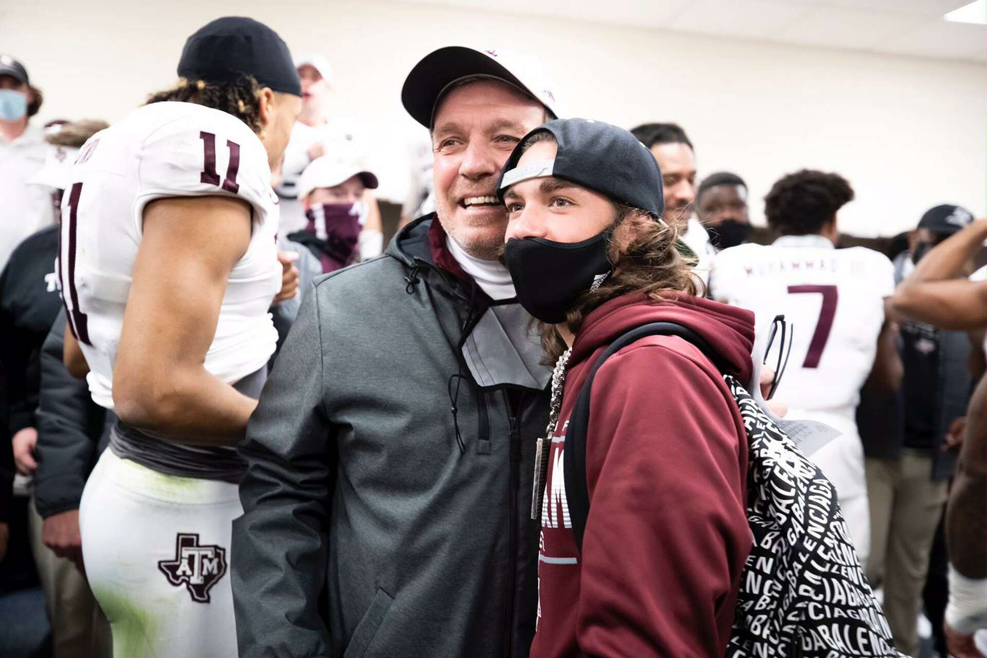 Jimbo Fisher’s son gives hope to thousands with rare disease