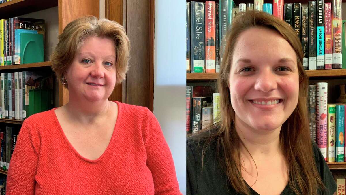 Kim Jankowiak and Becca Brown, Manistee County Library